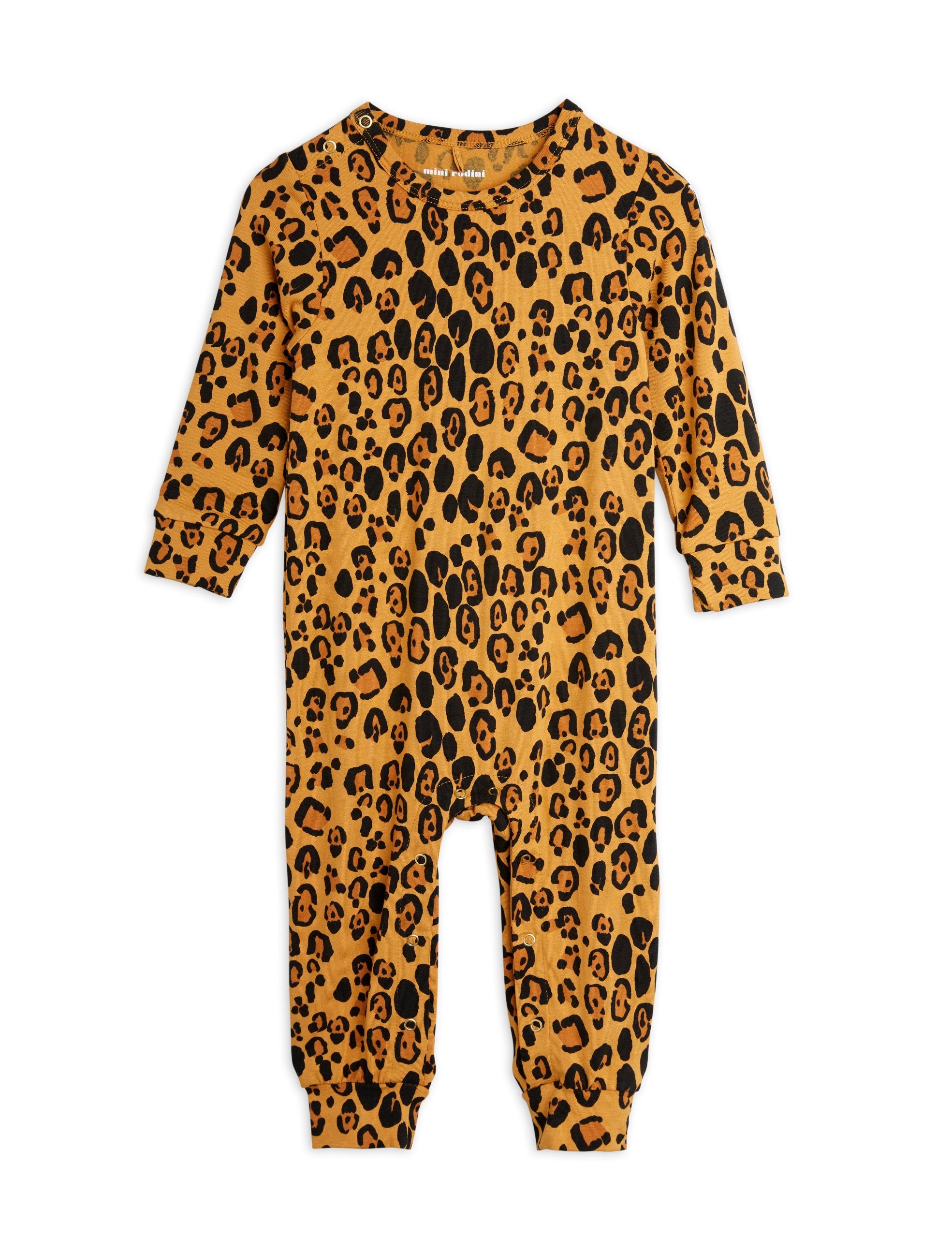 Basic leopard jumpsuit baby