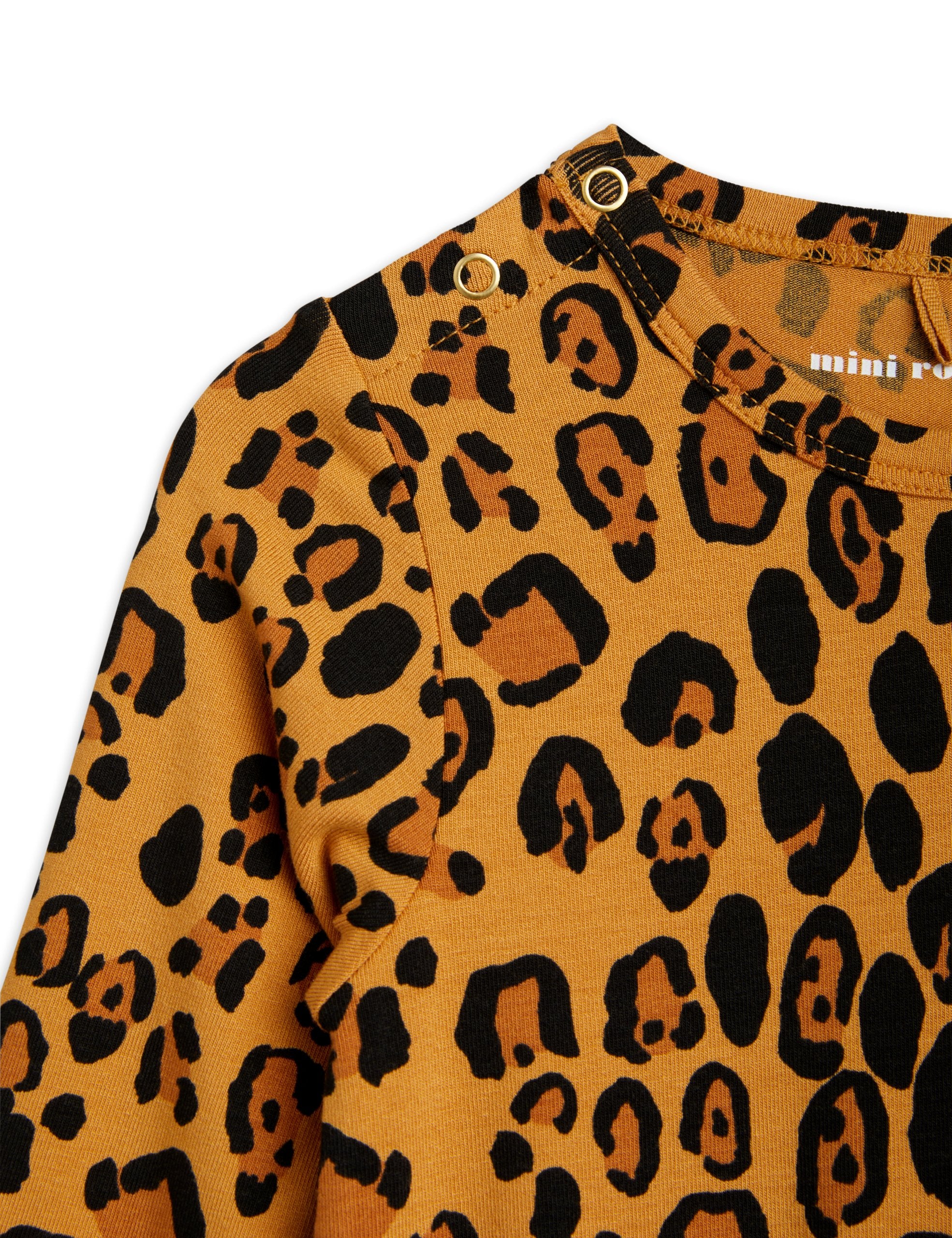Basic leopard jumpsuit baby - BIG & BELG