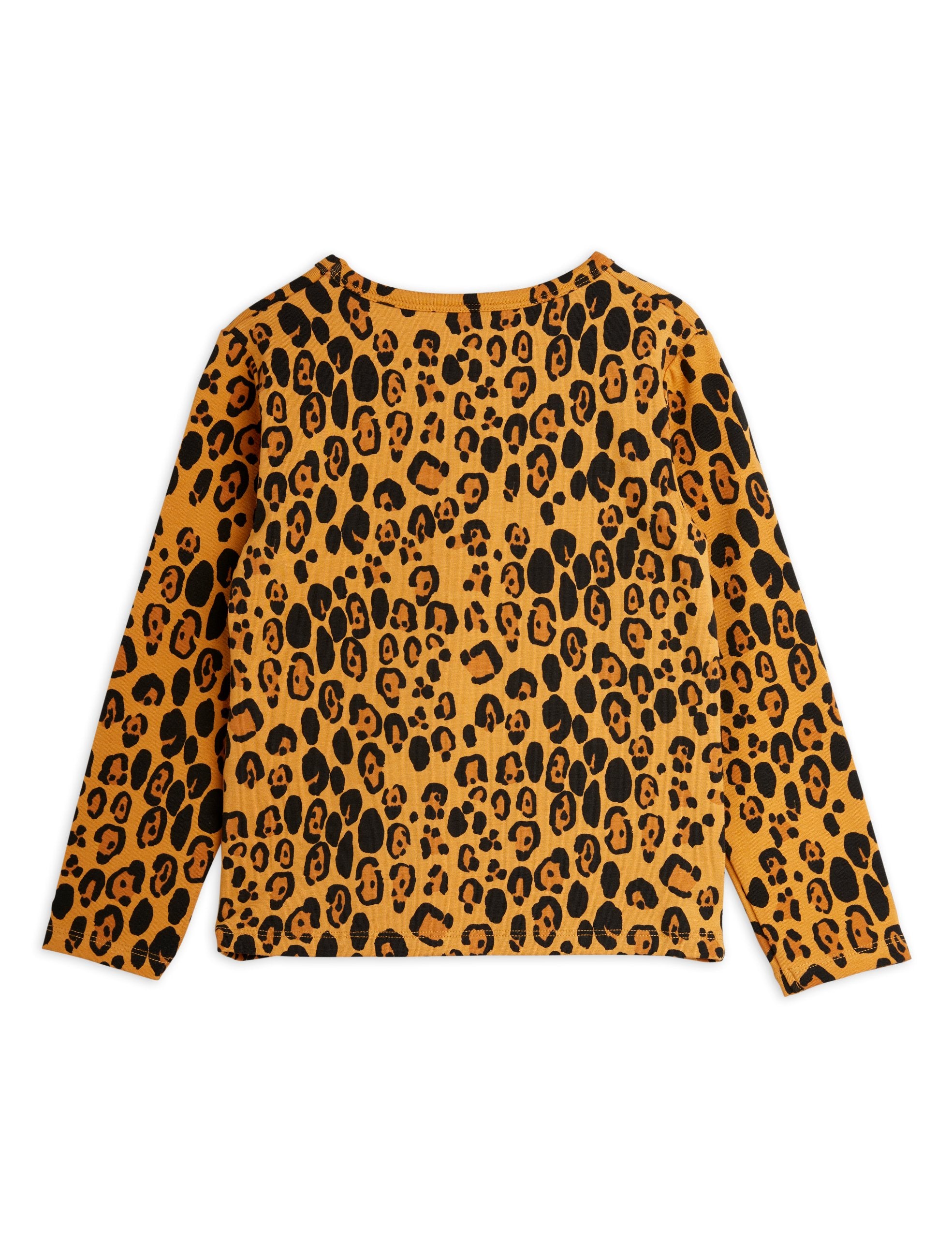 Basic leopard longsleeve tee TENCEL™ - BIG & BELG
