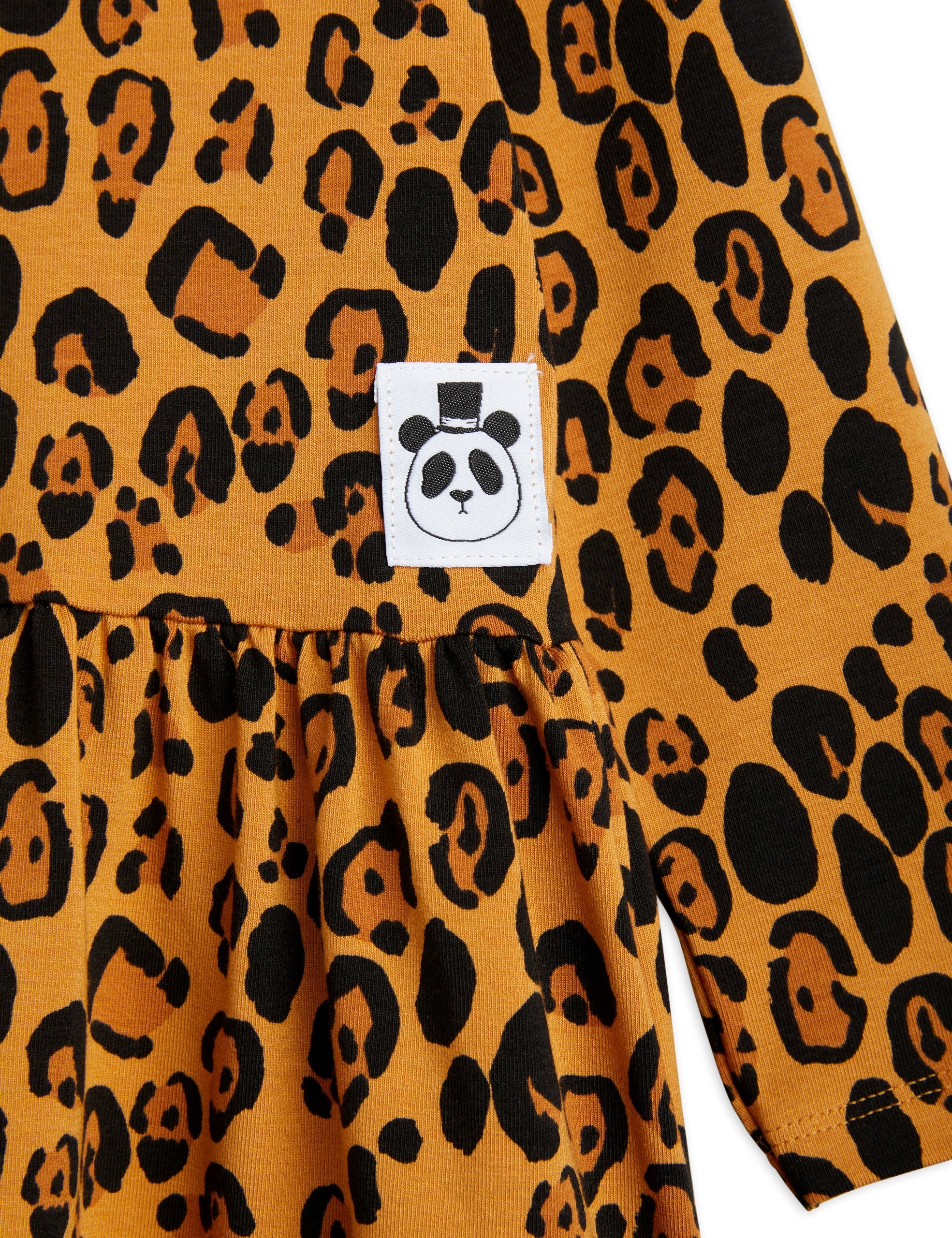 Basic leopard ls dress TENCEL™ - BIG & BELG