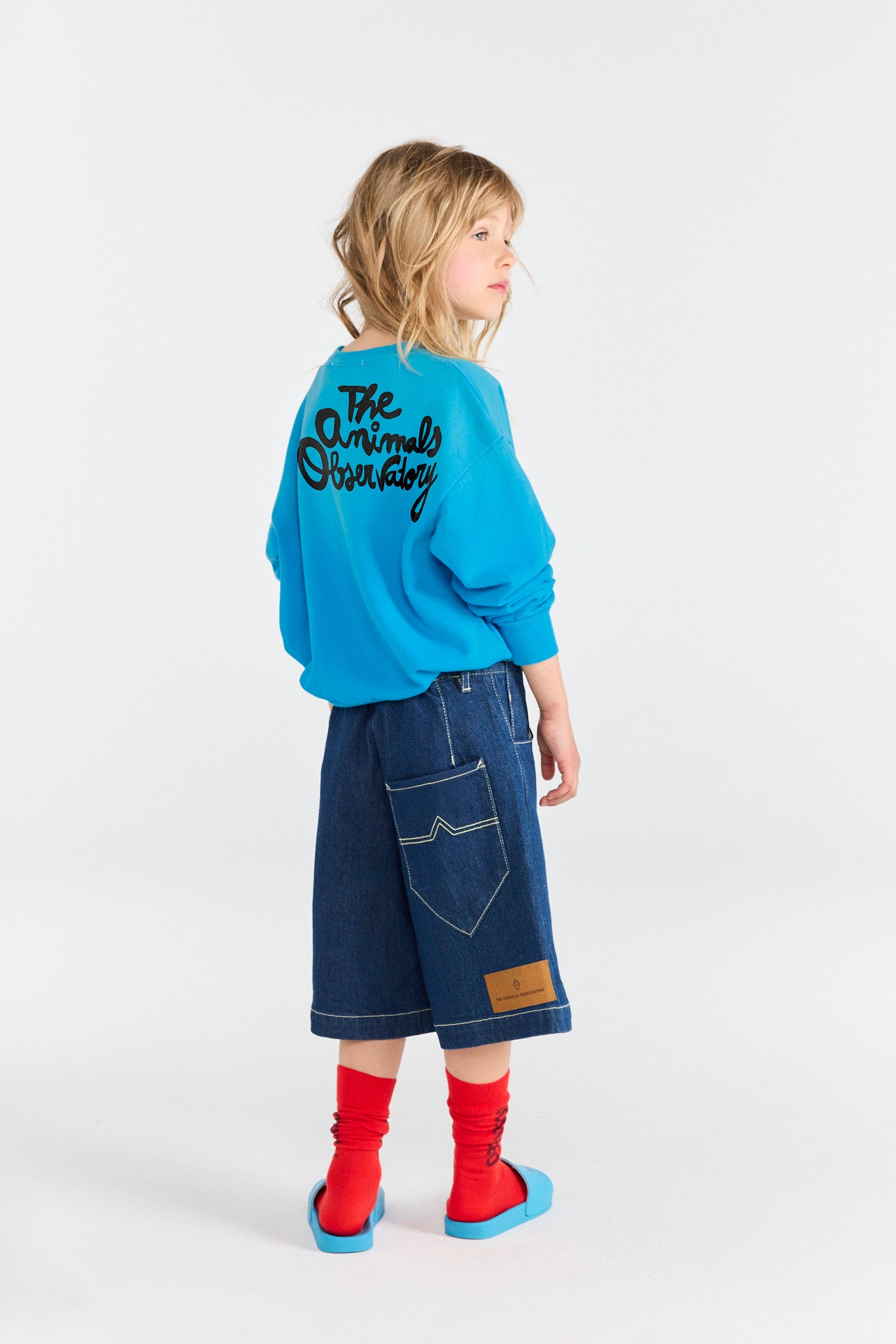 MUNTJAC KID DENIM SHORTS - BIG & BELG