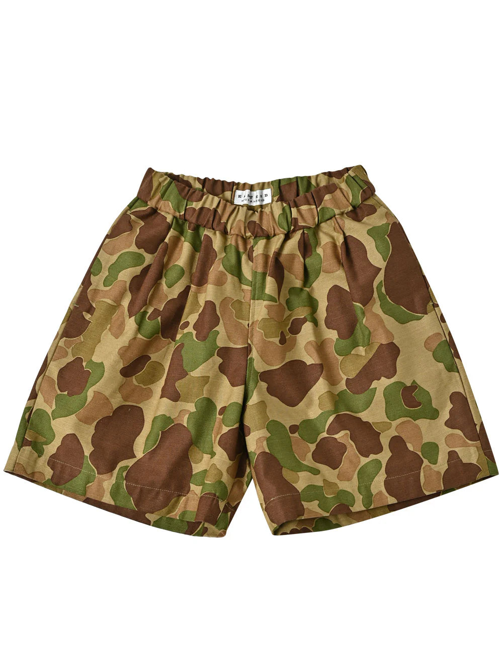 Woven Short Khaki Camo