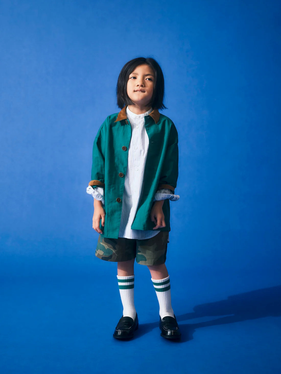 Thomas Jacket Green Brown