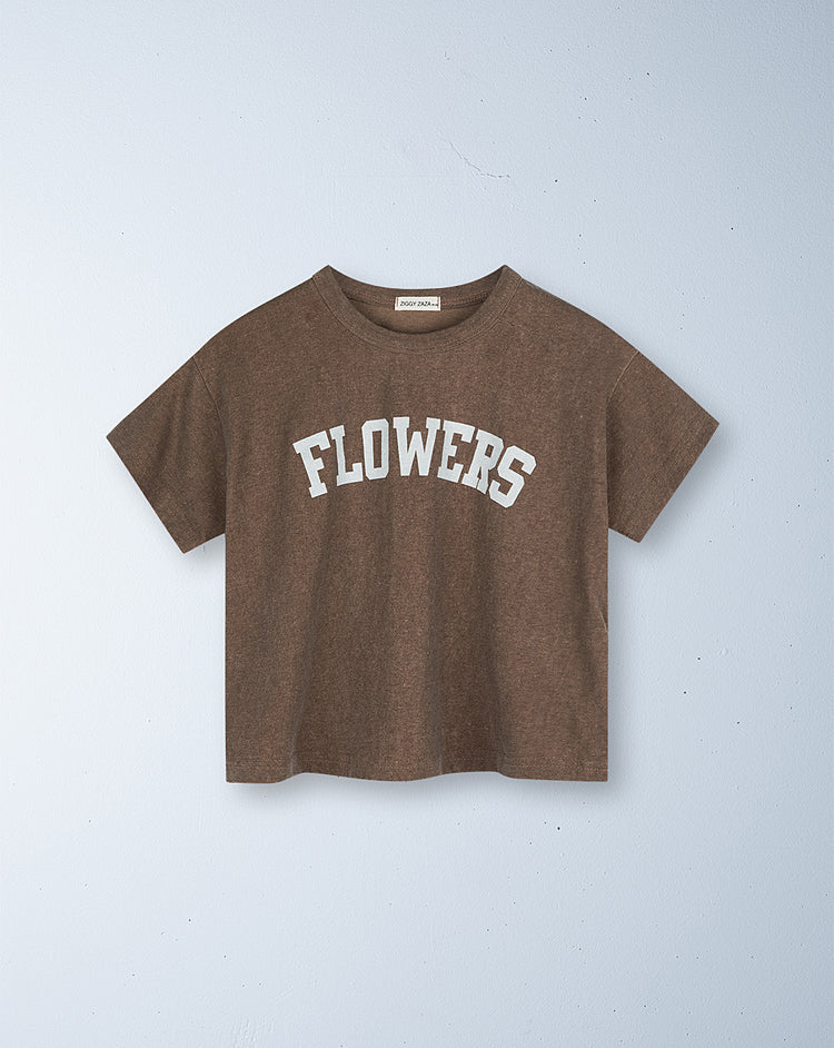 flowers tee sparrow