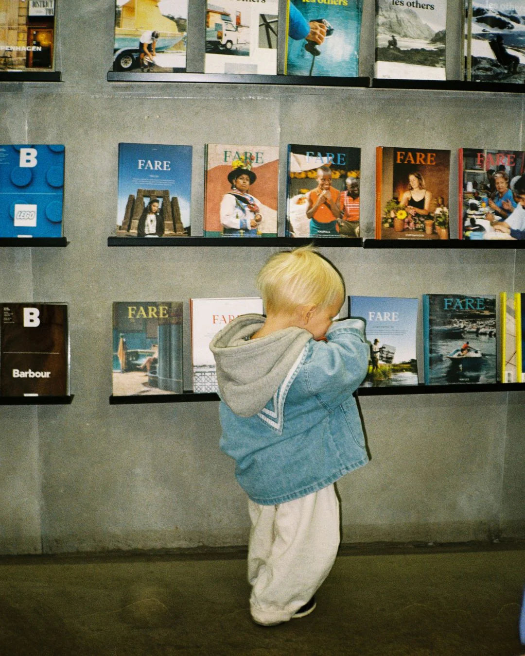 ahoy sailor jacket denim blue