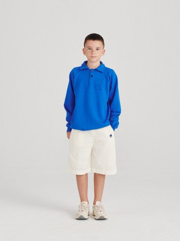 Polo Sweatshirt nº01 Sapphire Blue - BIG & BELG