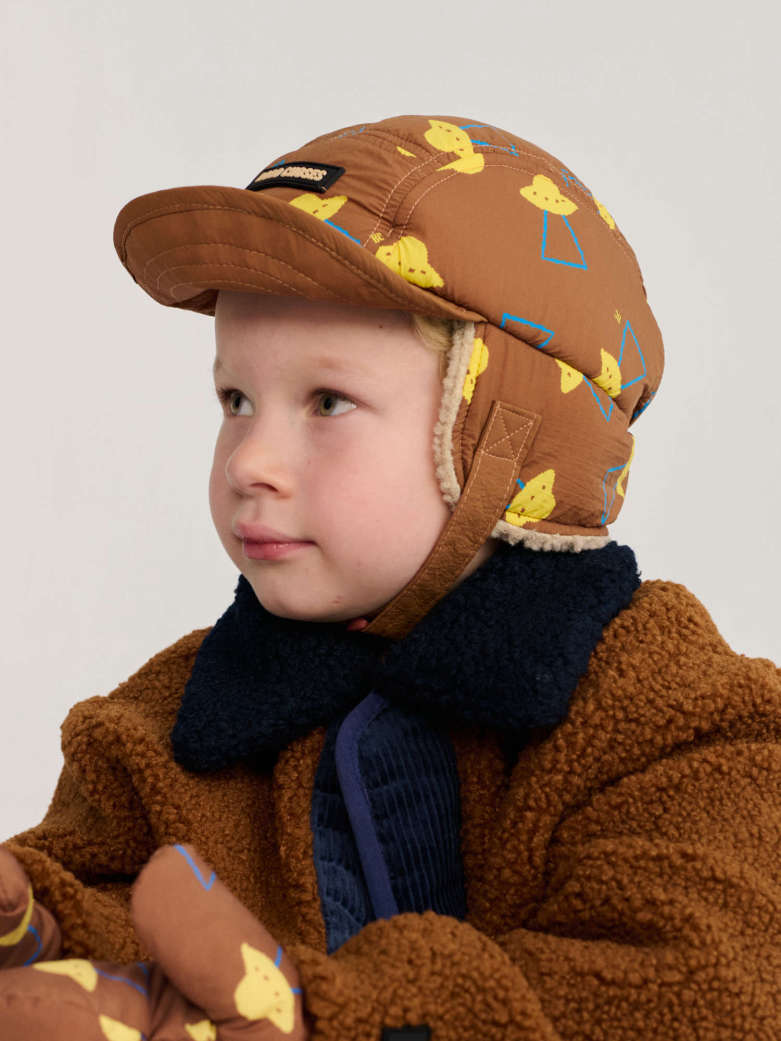 Pixel Abduction all over winter cap