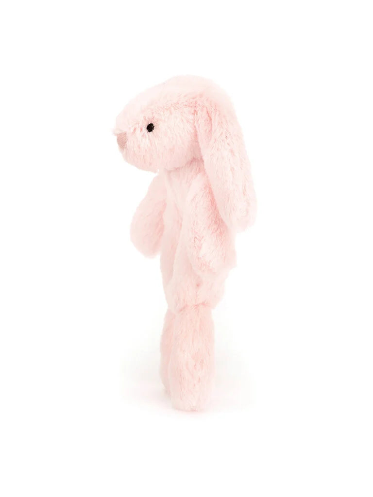 Bashful Pink Bunny Ring Rattle