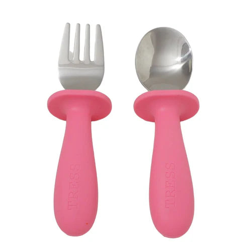 The spoon & fork pink - BIG & BELG