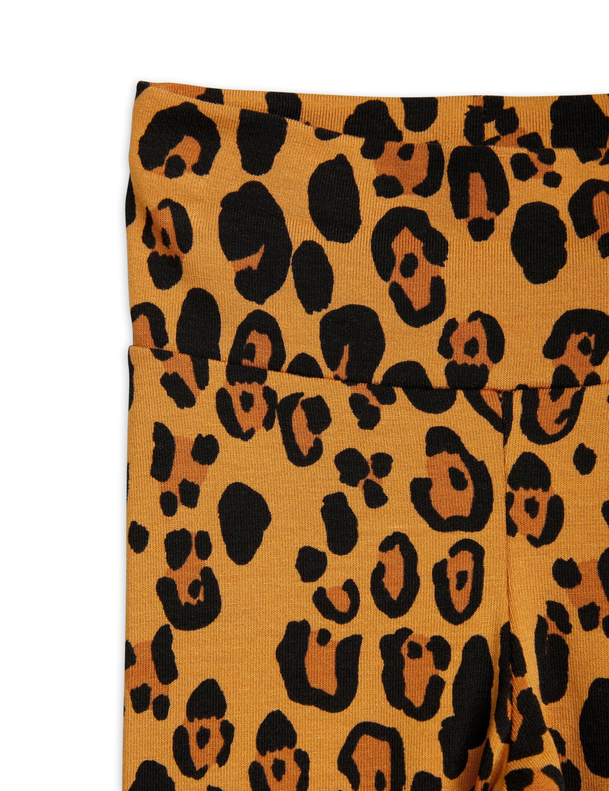 MINI RODINI Basic leopard baby leggings