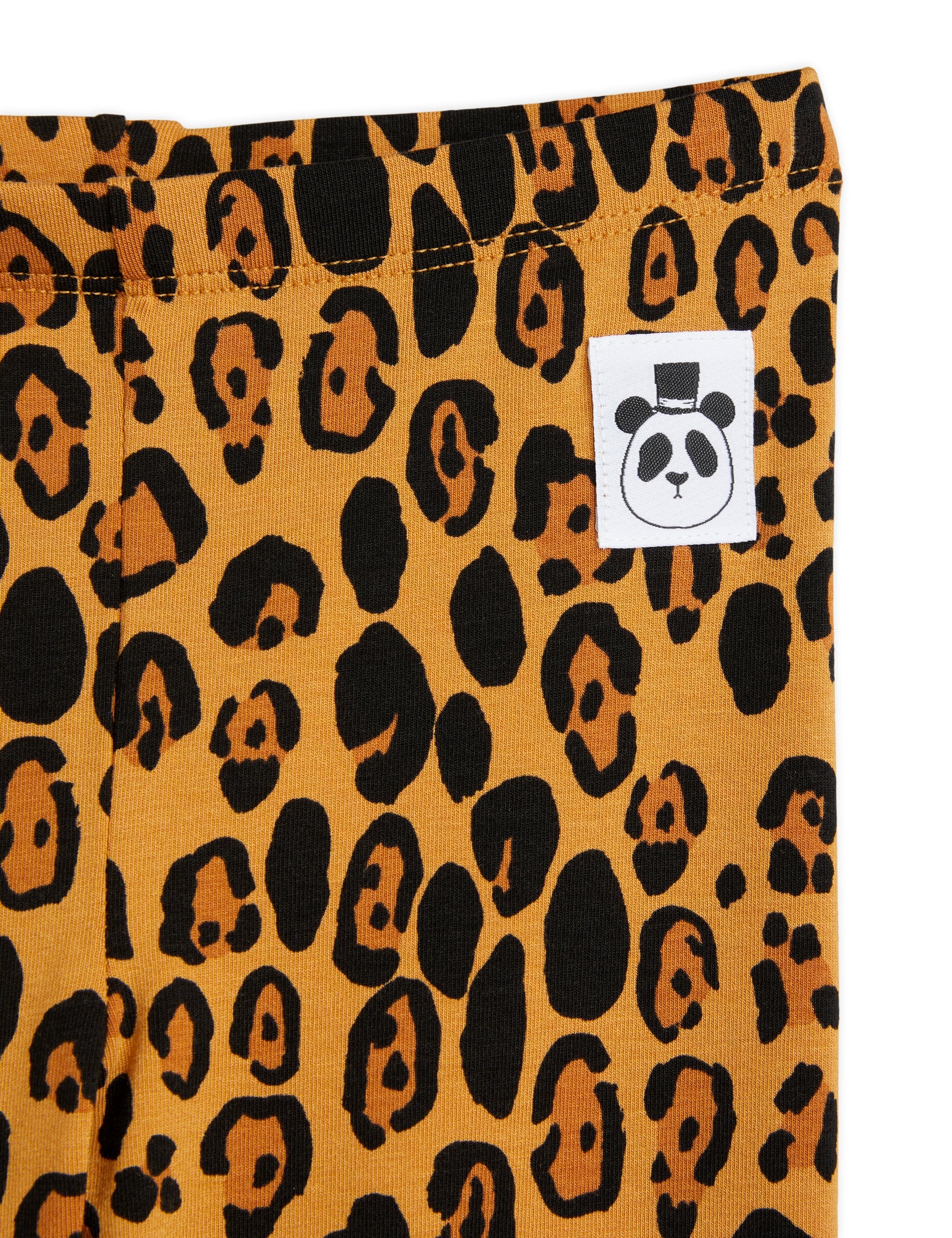 MINI RODINI Basic leopard leggings