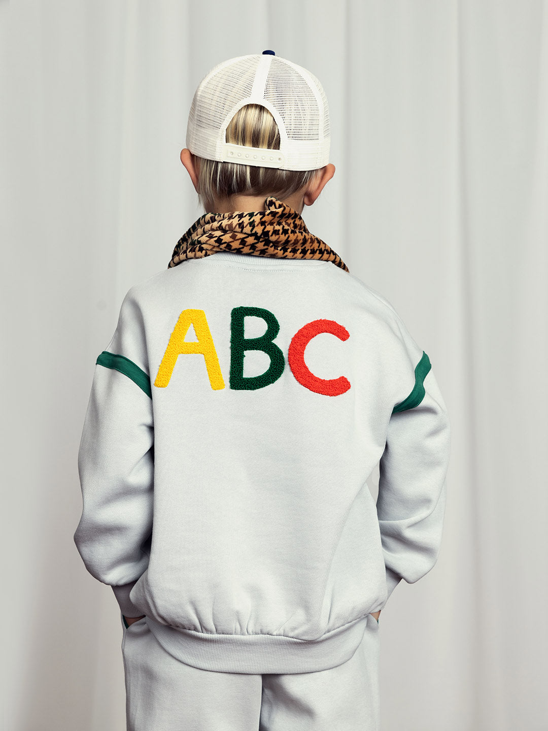 ABC chenille sweatshirt - BIG & BELG