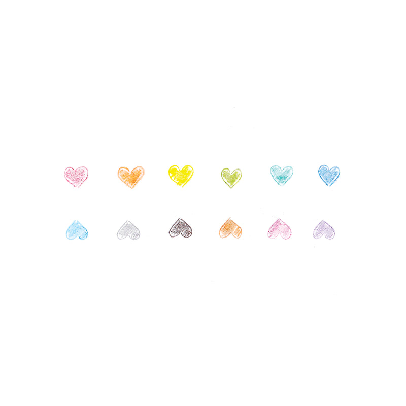 OOLY Heart to Heart Stacking Crayons