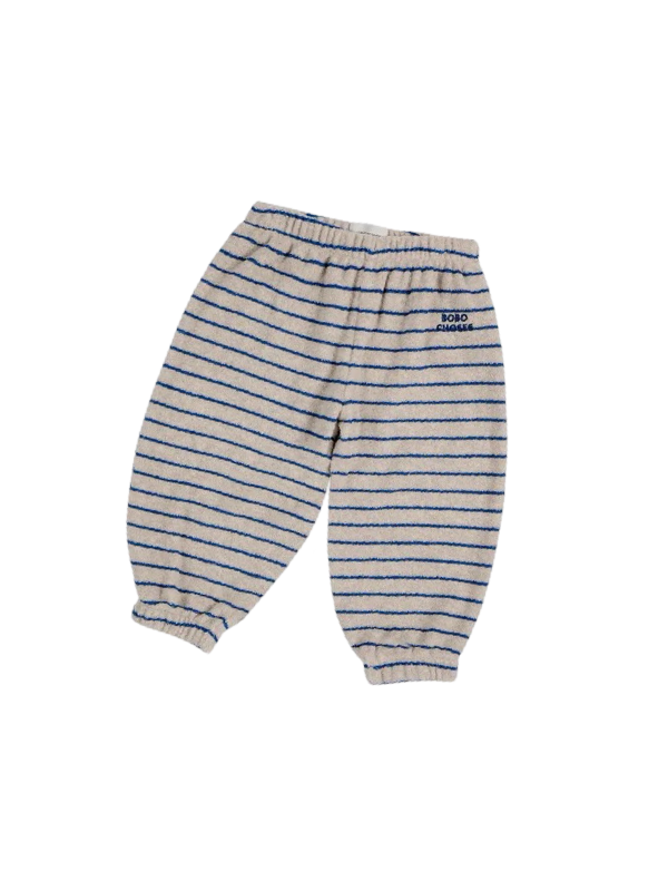 Baby Terry Stripes jogging pants - BIG & BELG