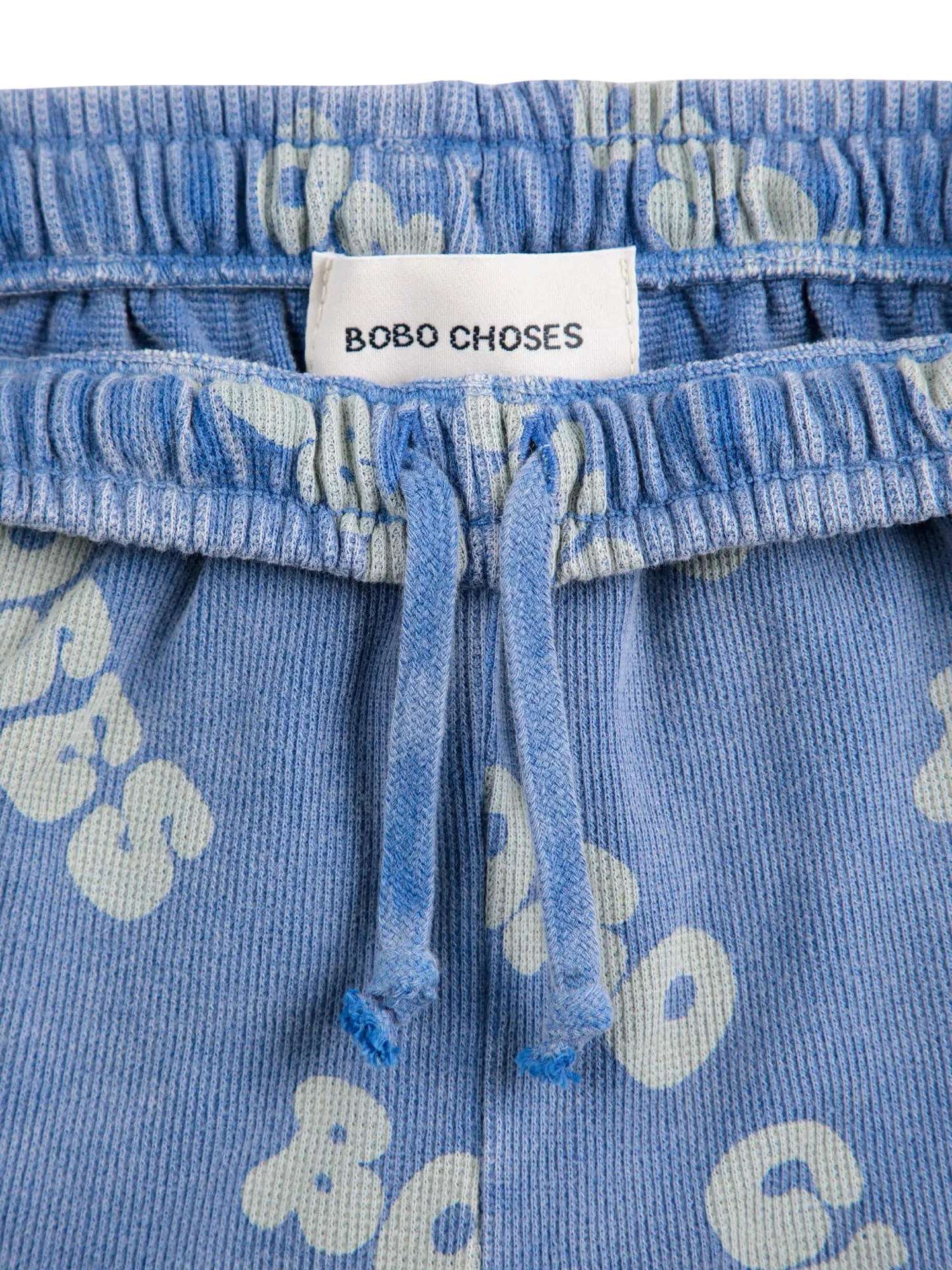 Wavy Bobo Choses all over waffle bermuda shorts