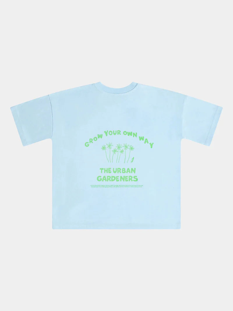 Grow Your Own Way Tee Blue/Green
