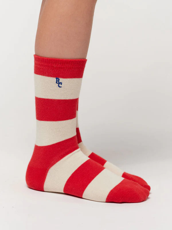Stripes & Bobo Choses Circle All Over long socks pack x 2
