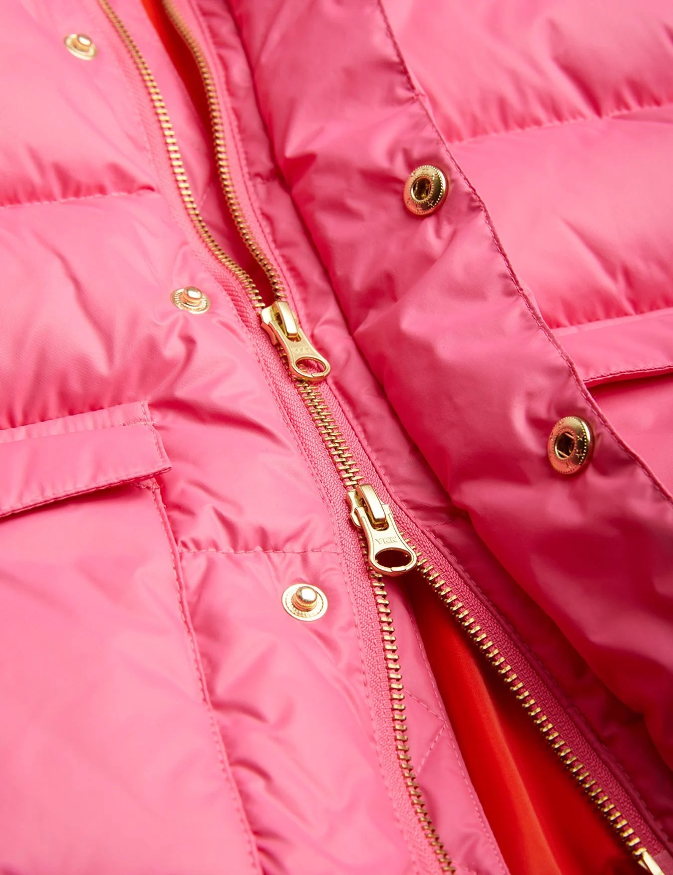 Heavy puffer jacket pink - BIG & BELG