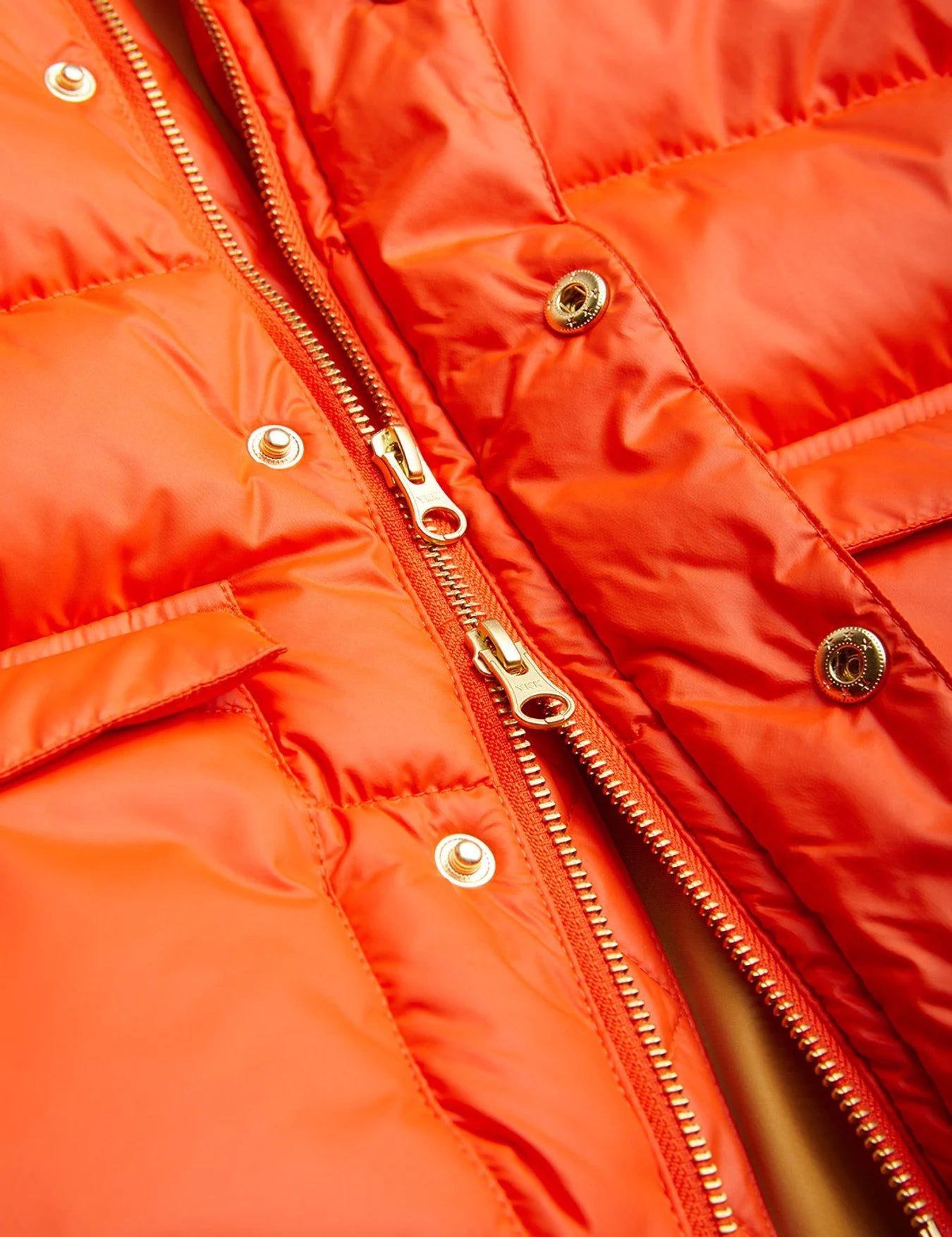 Heavy puffer jacket red - BIG & BELG