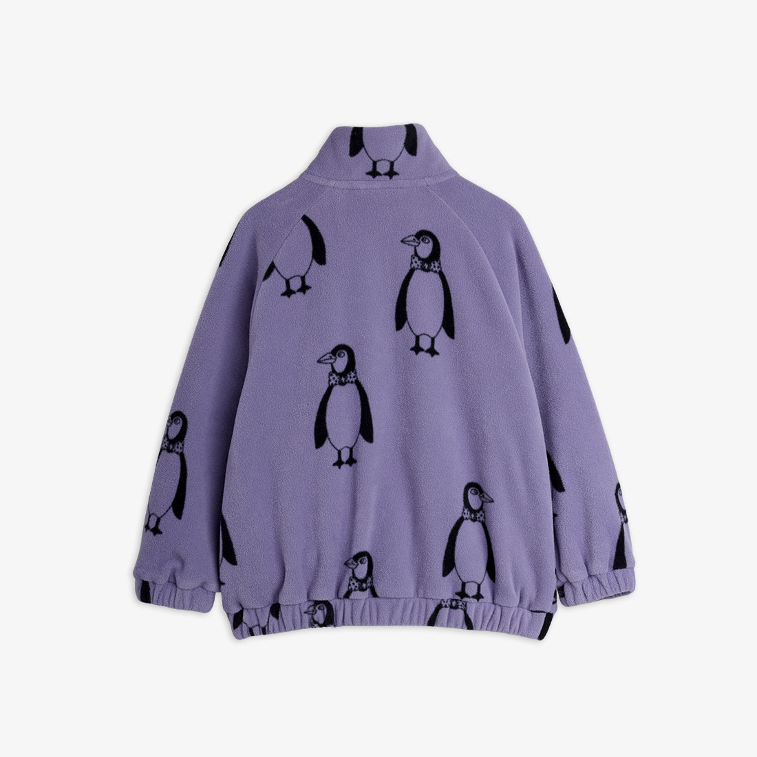 Penguin all over print fleece jacket