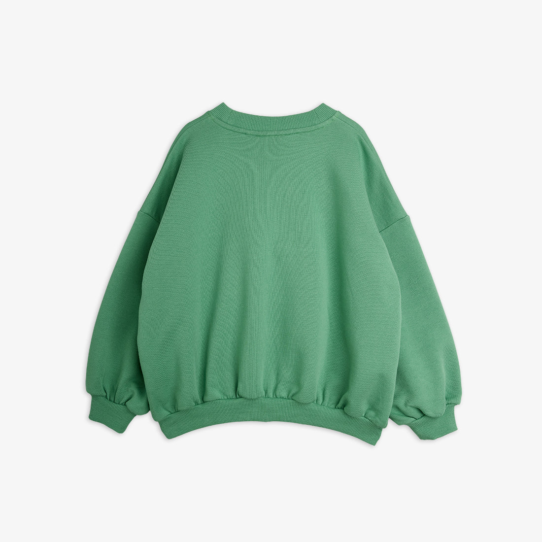 Elephant shrew chenille sweatshirt green