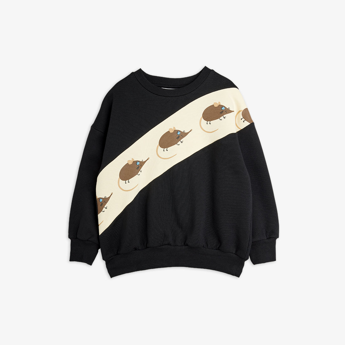 Elephant shrew panel sweatshirt
