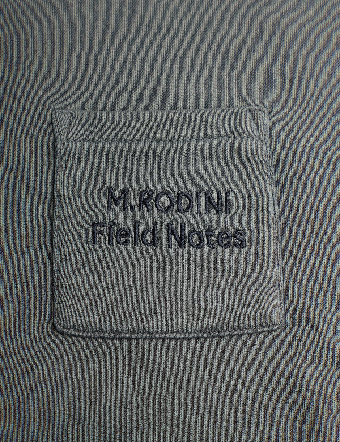 M.Rodini field notes emroidered hoodie