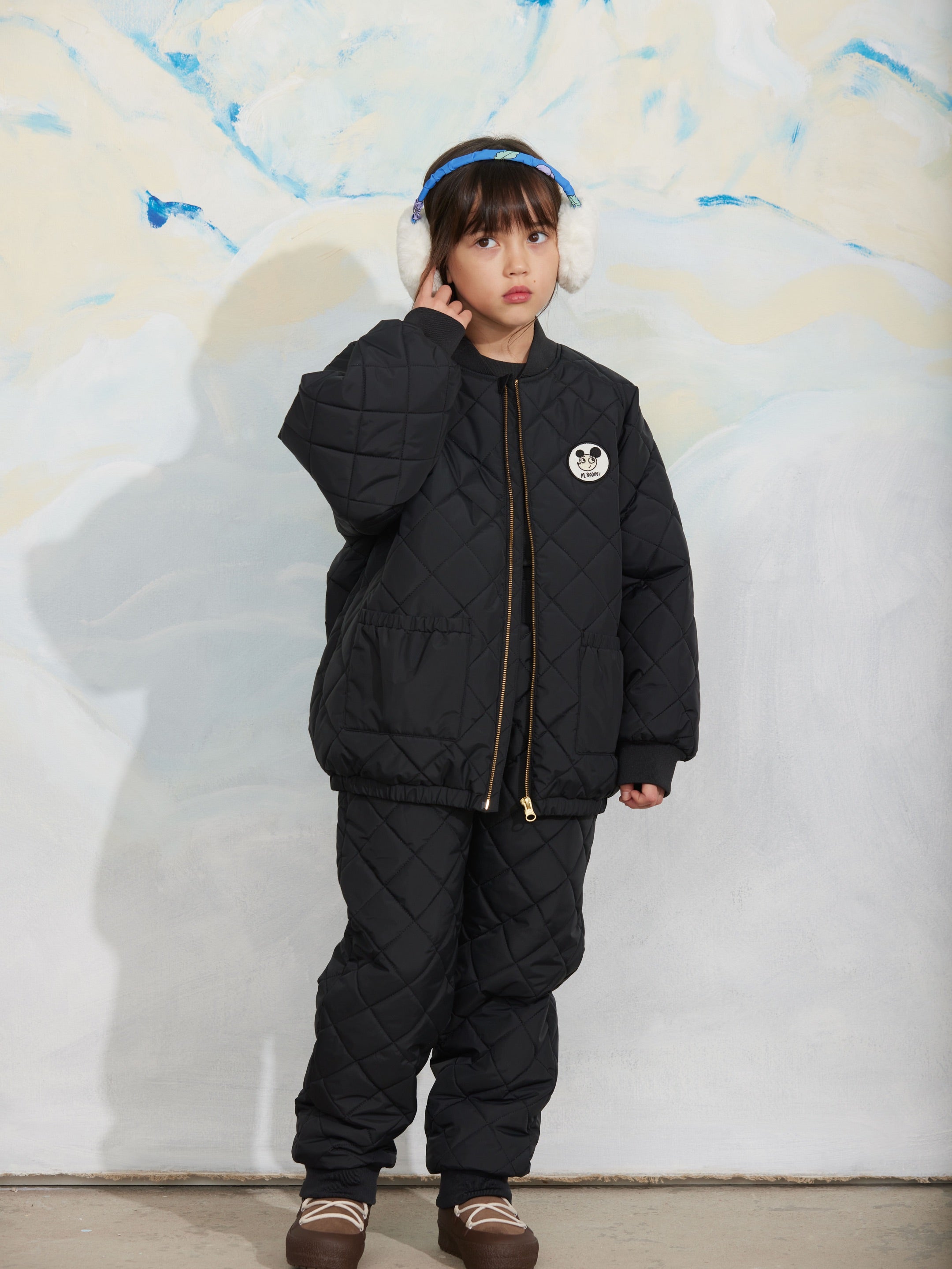 Ritzratz patch quilted puffer