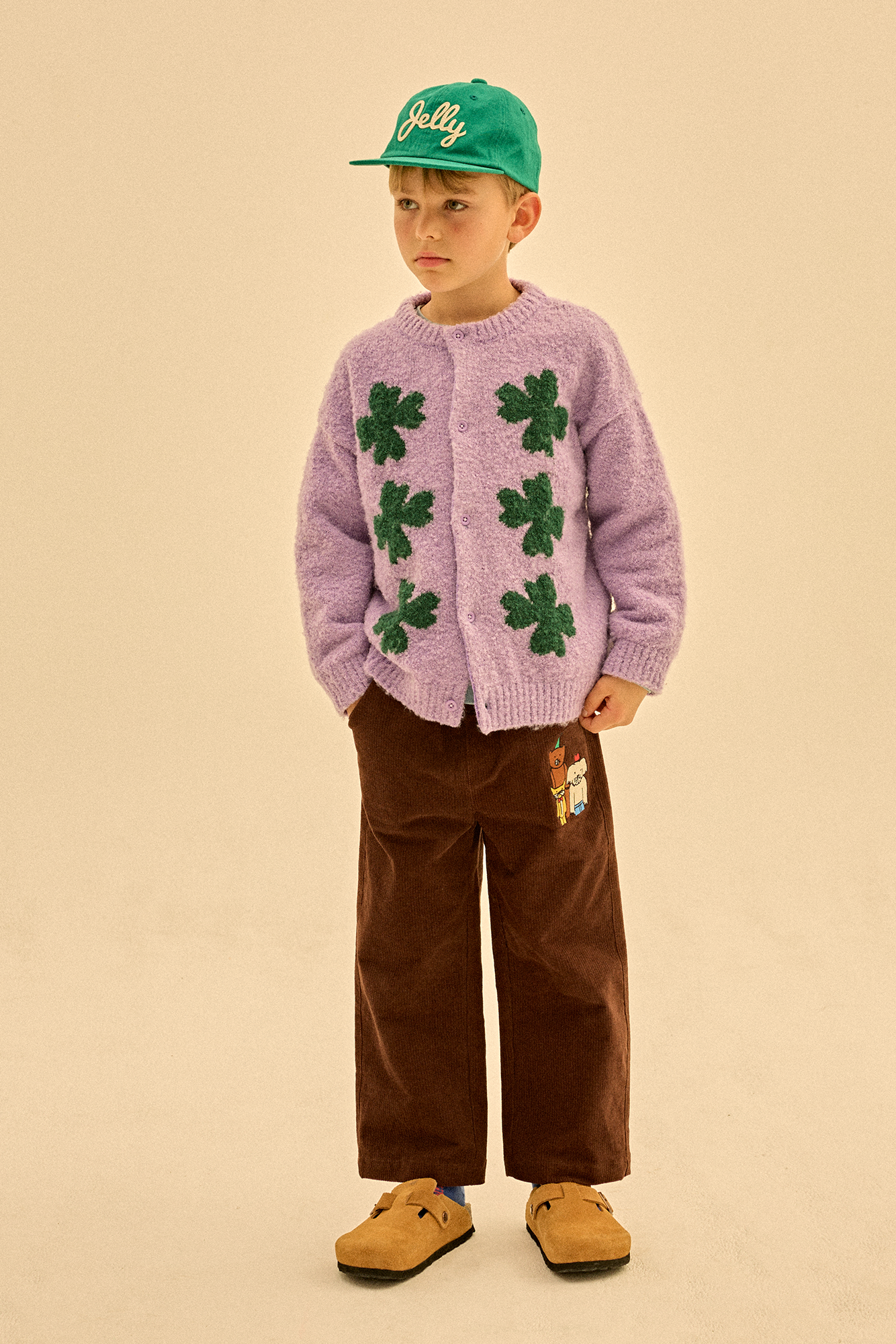 Lucky Clover Cardigan - BIG & BELG