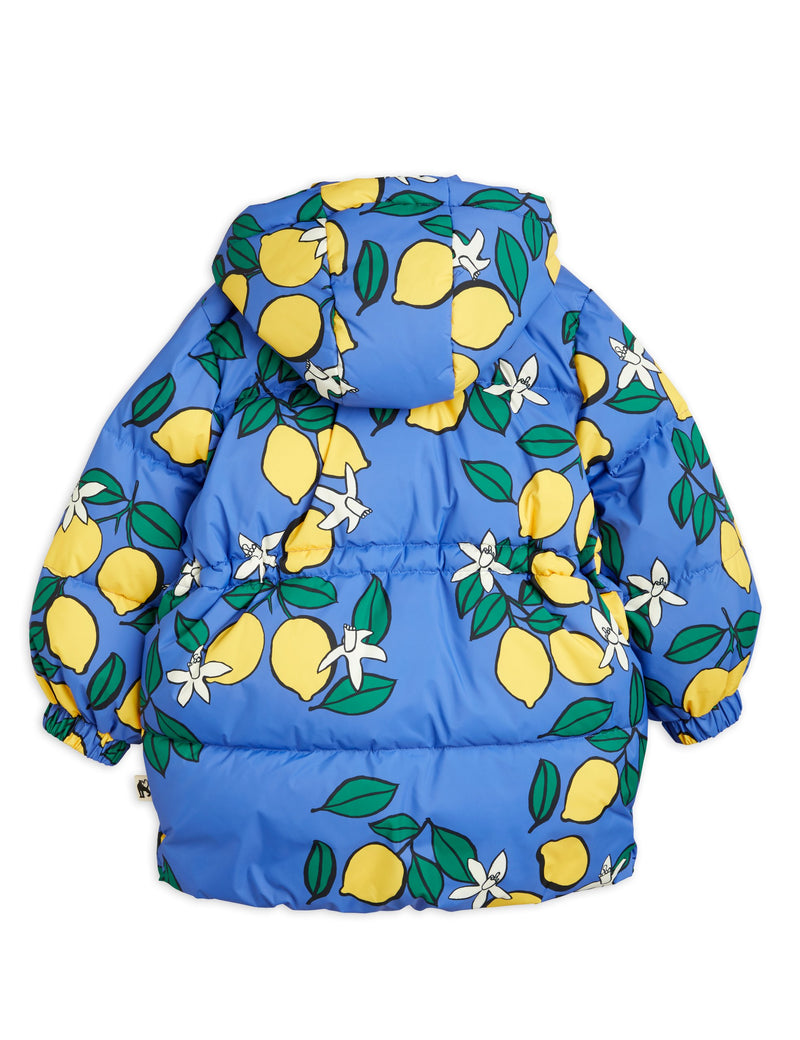 Lemons aop heavy puffer jacket
