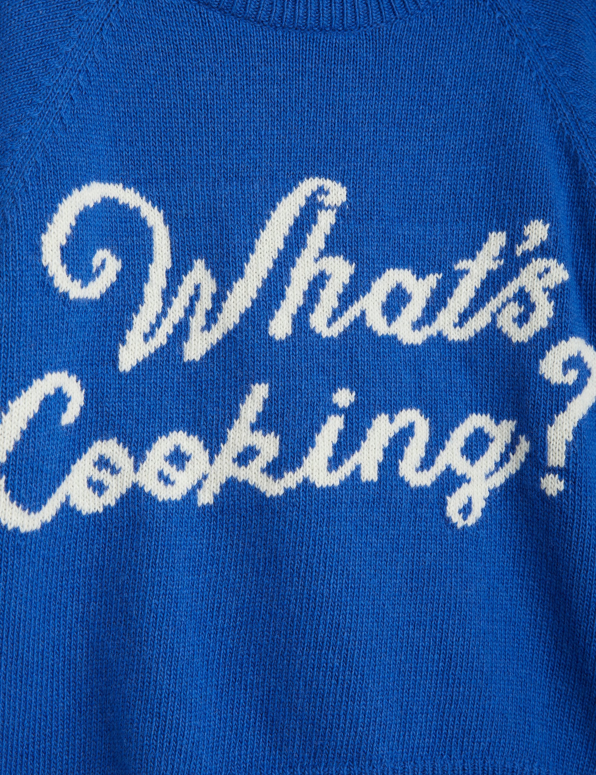 What's cooking knitted sweater