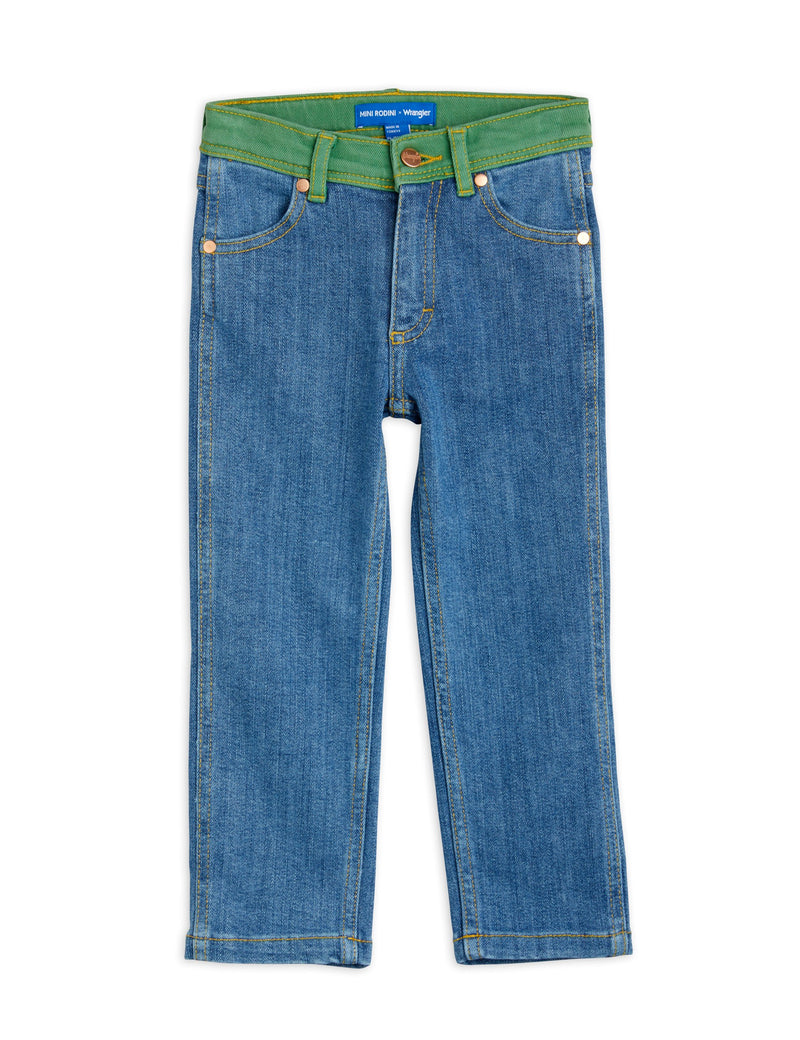 Mini Rodini MR x Wrangler Straight denim jeans
