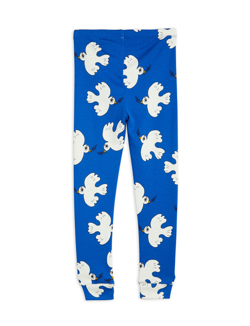 Mini Rodini MR x Wrangler Peace dove aop leggings