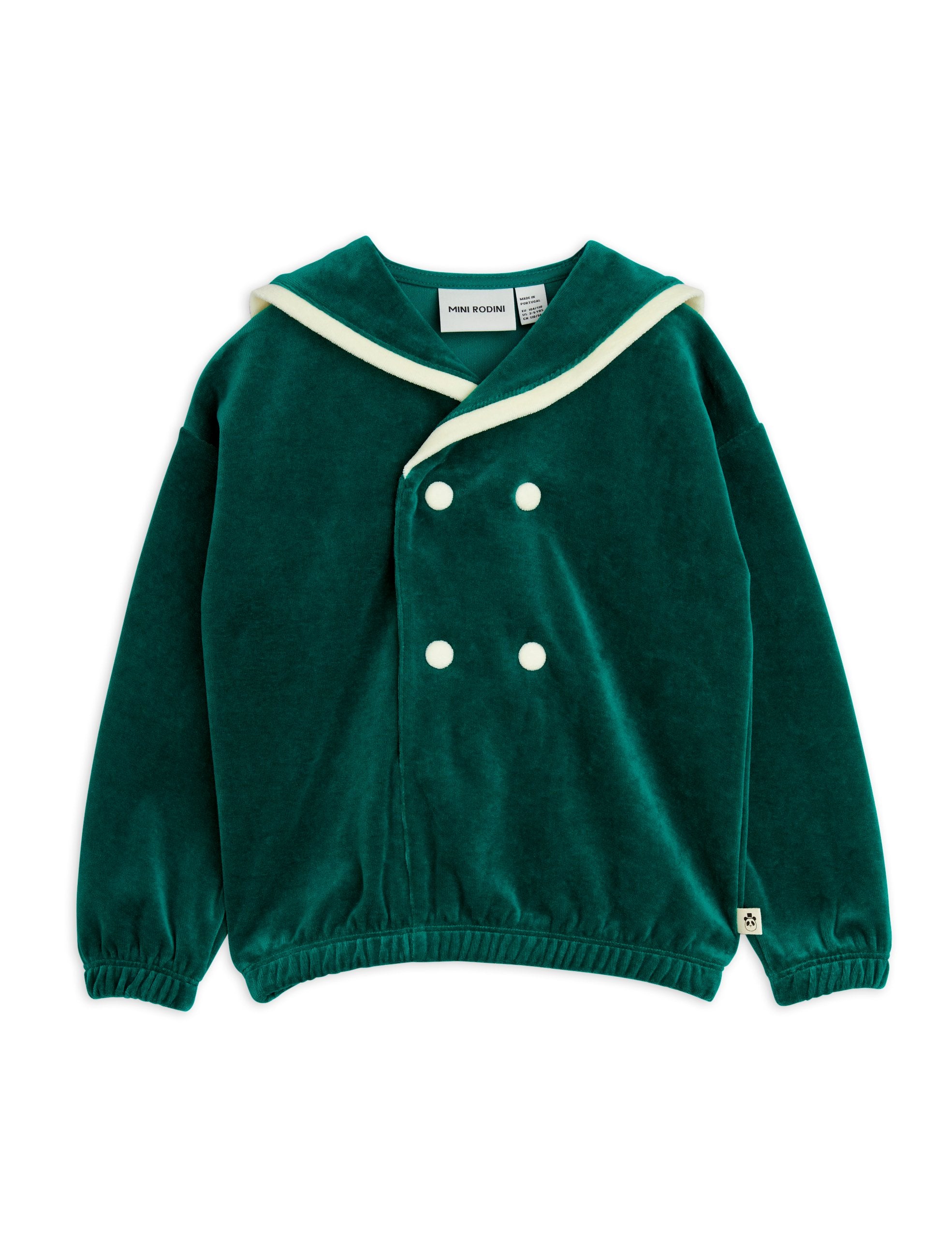 Sailor velour sweatshirt - BIG & BELG