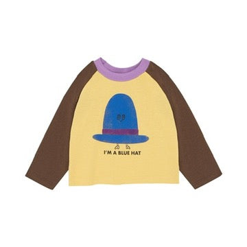 Blue Hat Long Sleeves Baby Tshirt - BIG & BELG