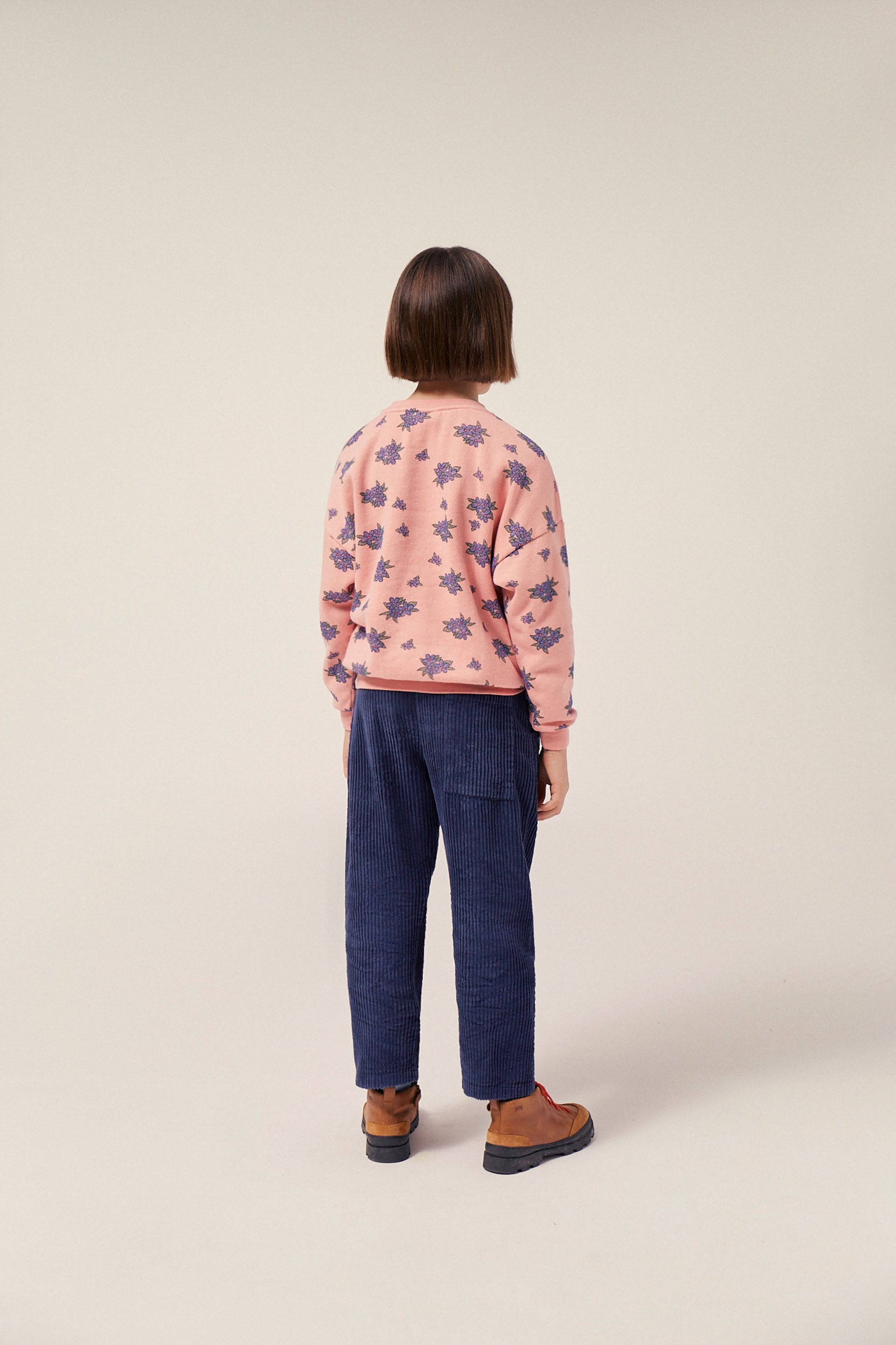 Flowers Oversized Kids Sweatshirt - BIG & BELG