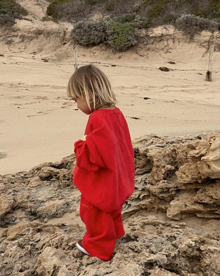 rocky trackpant racer red