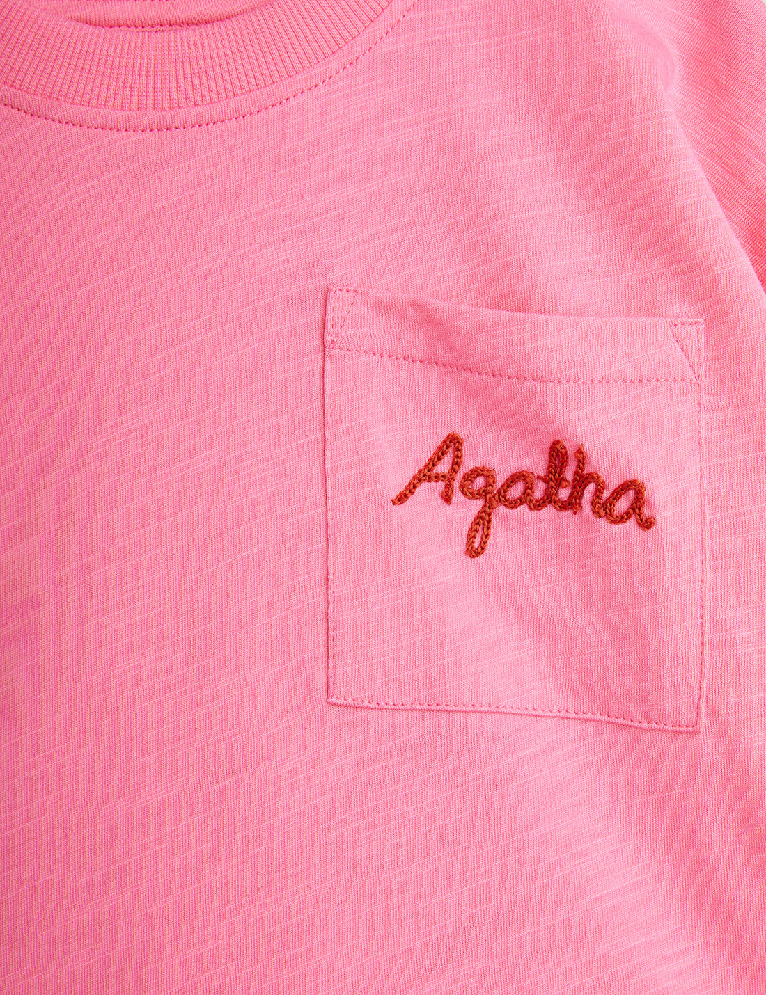 Agatha embriodered long sleeve t-shirt - BIG & BELG