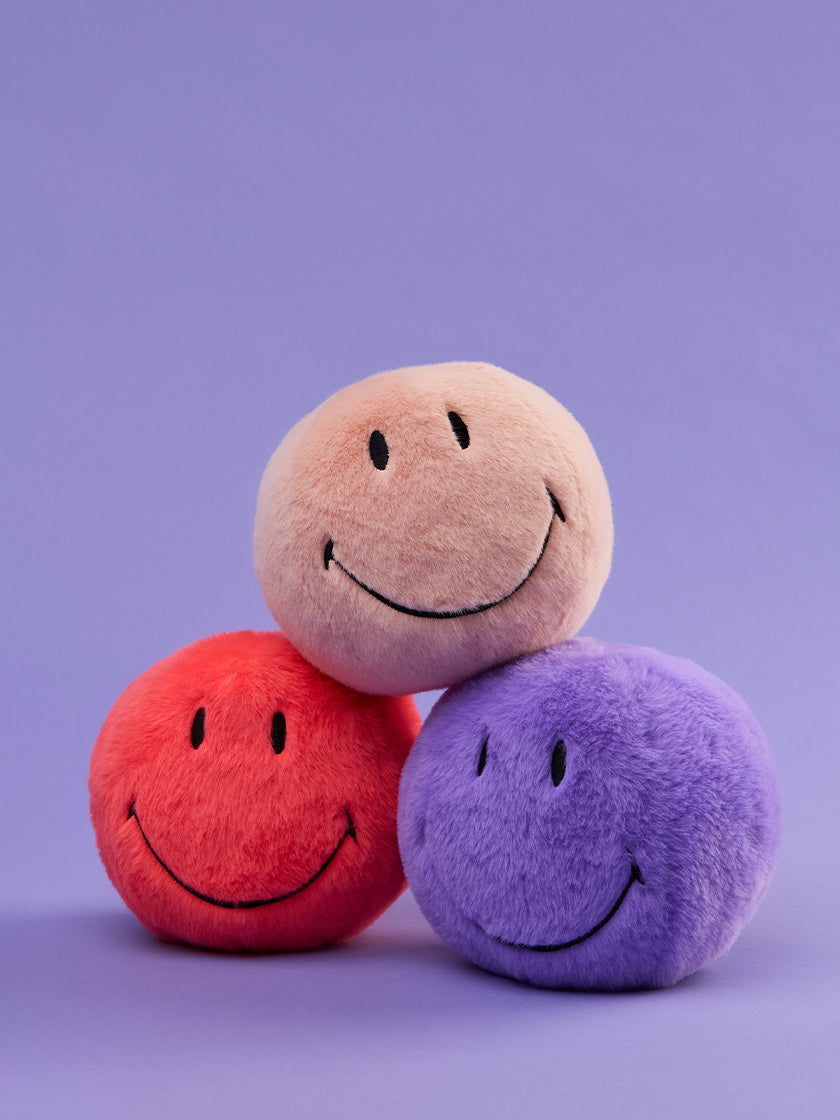 Smiley ECO Fuzzy - Pink