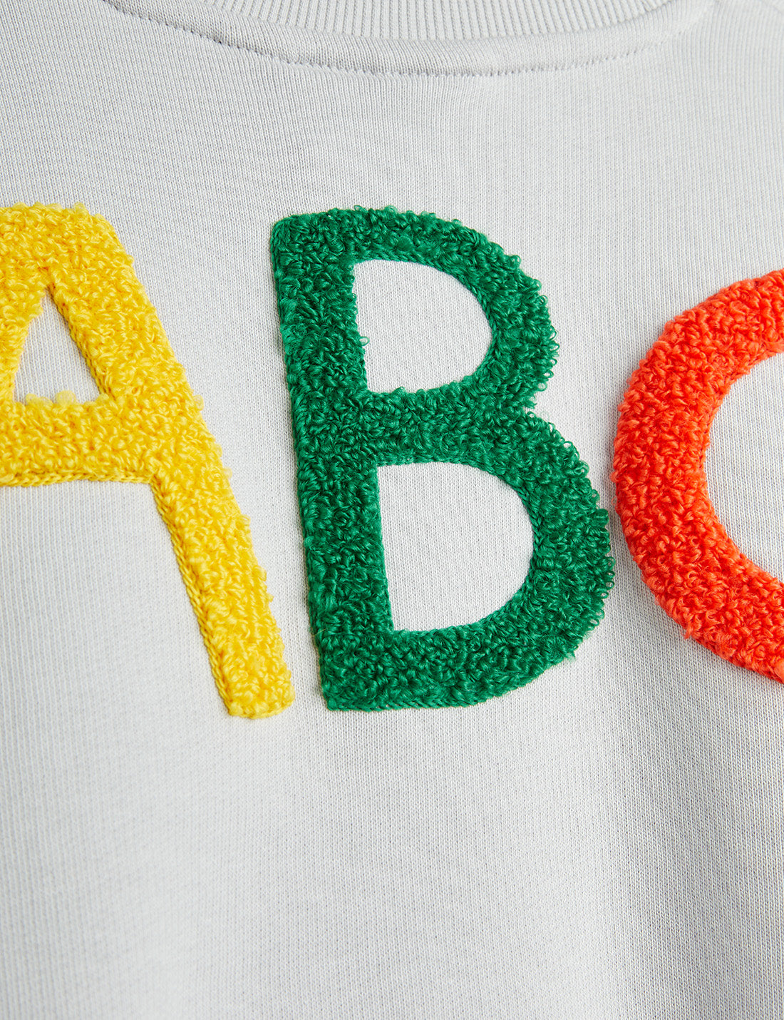 ABC chenille sweatshirt - BIG & BELG