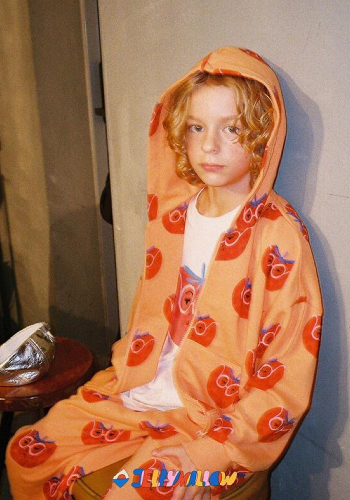 Tomato Hoodie Zip-Up