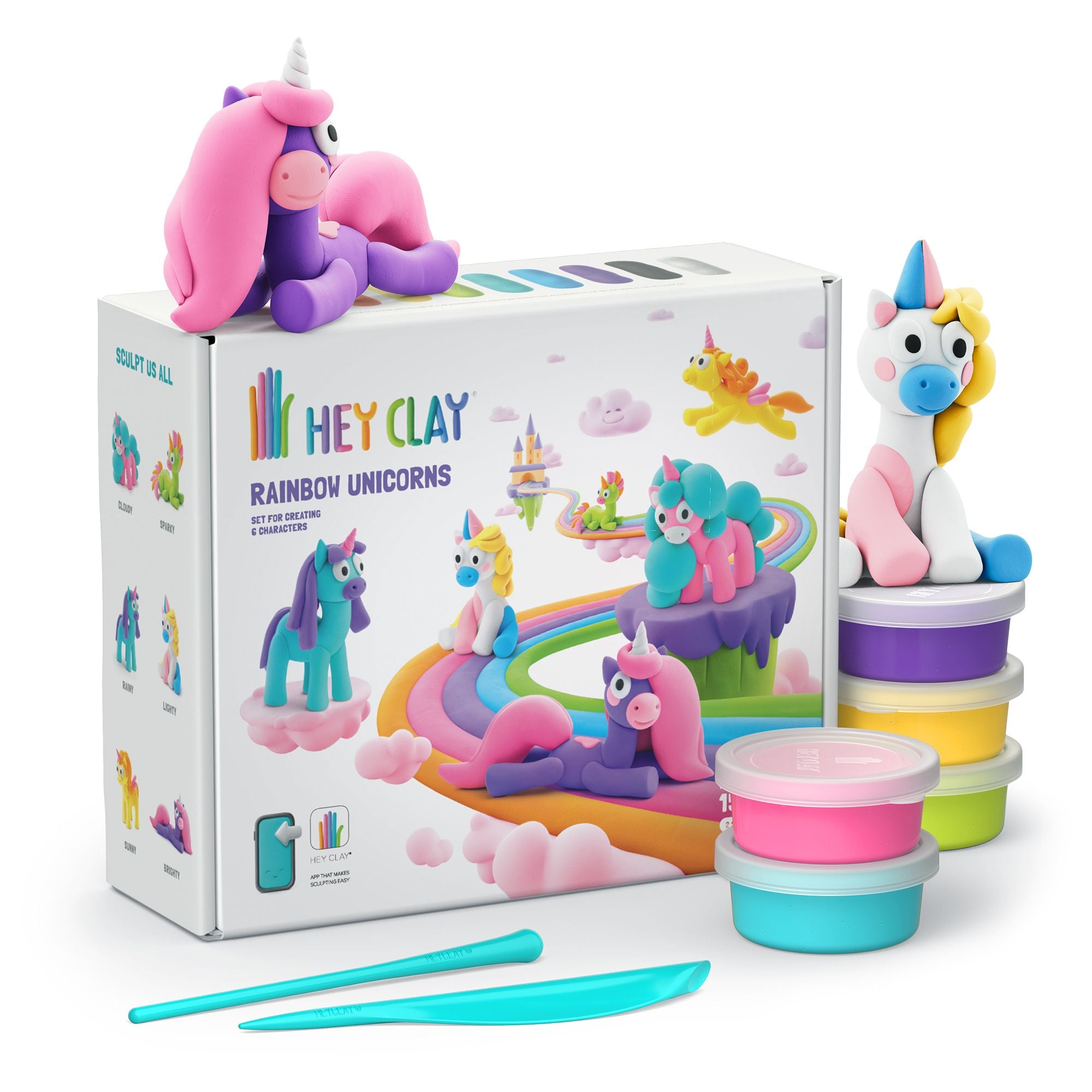 Rainbow Unicorns - set