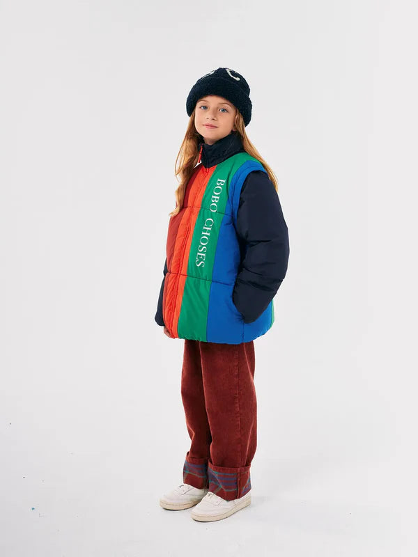 Bobo Choses color block padded anorak - BIG & BELG