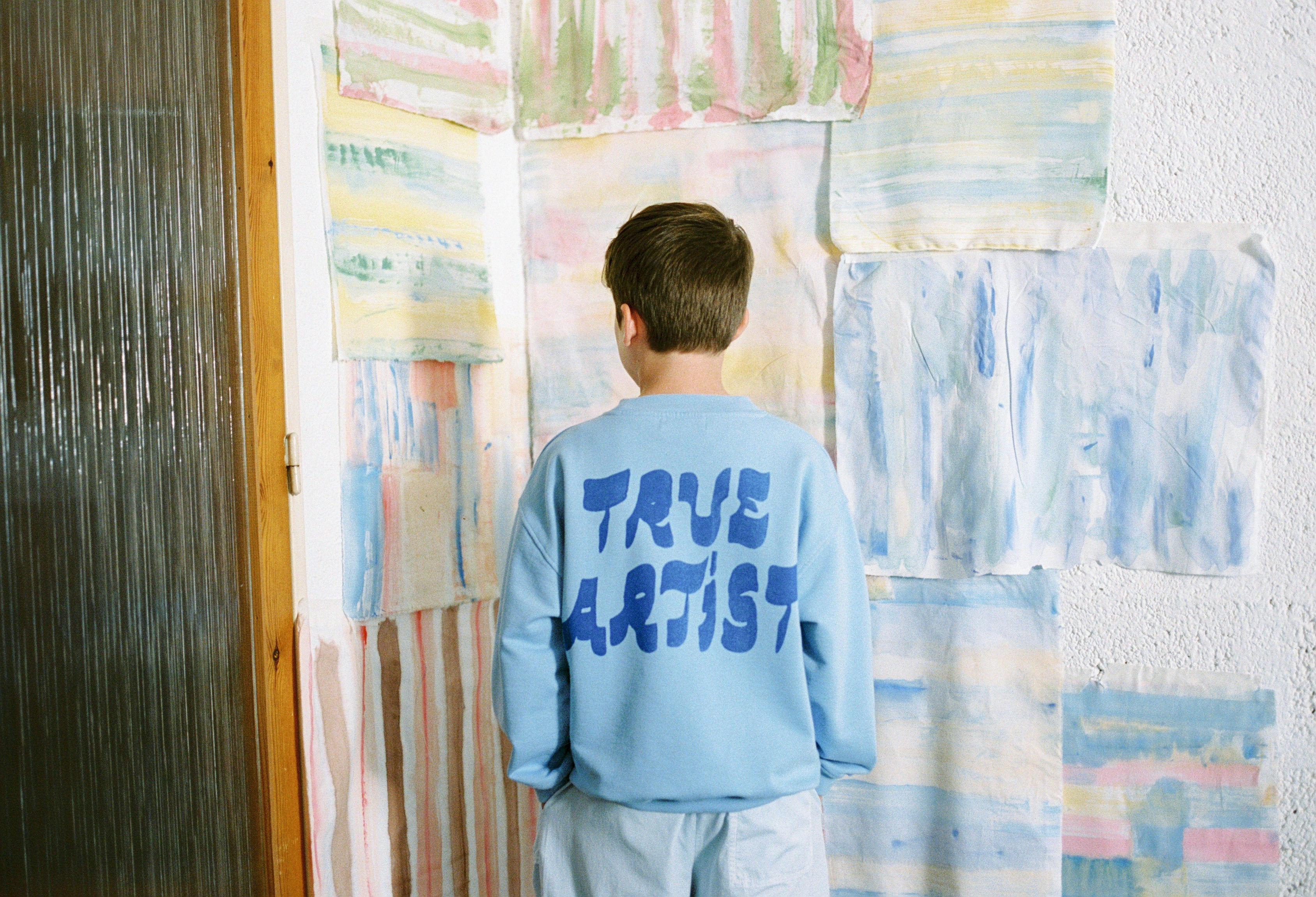 Sweatshirt nº11 Skyride Blue - BIG & BELG