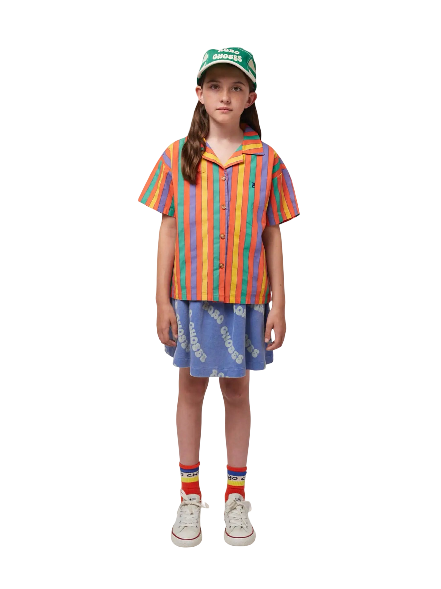 Wavy Bobo Choses all over waffle skirt