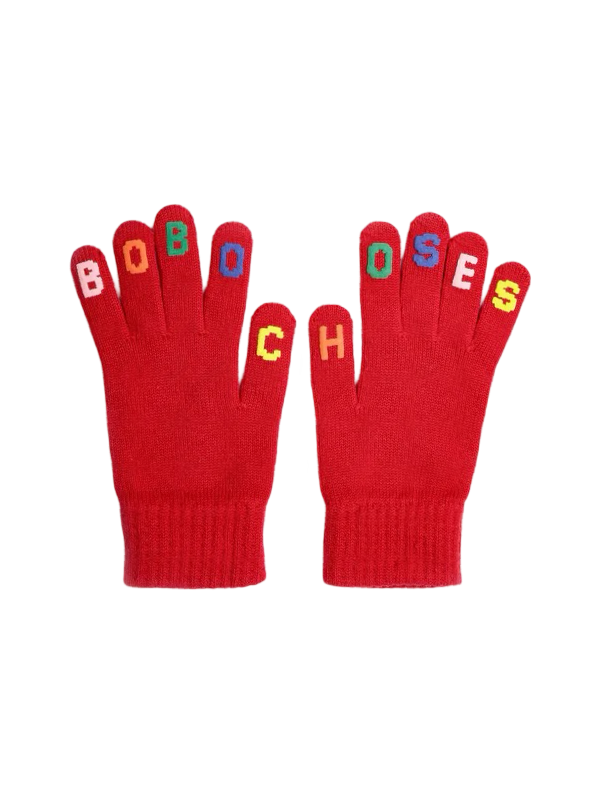 Bobo Choses knitted gloves - BIG & BELG