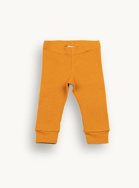 Rib Legging Orange Gold - BIG & BELG