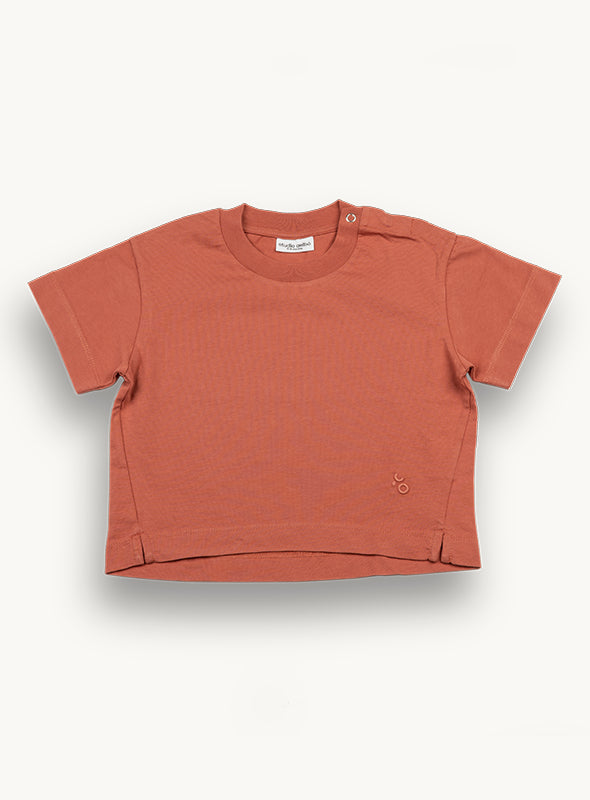 T-shirt Terracotta Red - BIG & BELG
