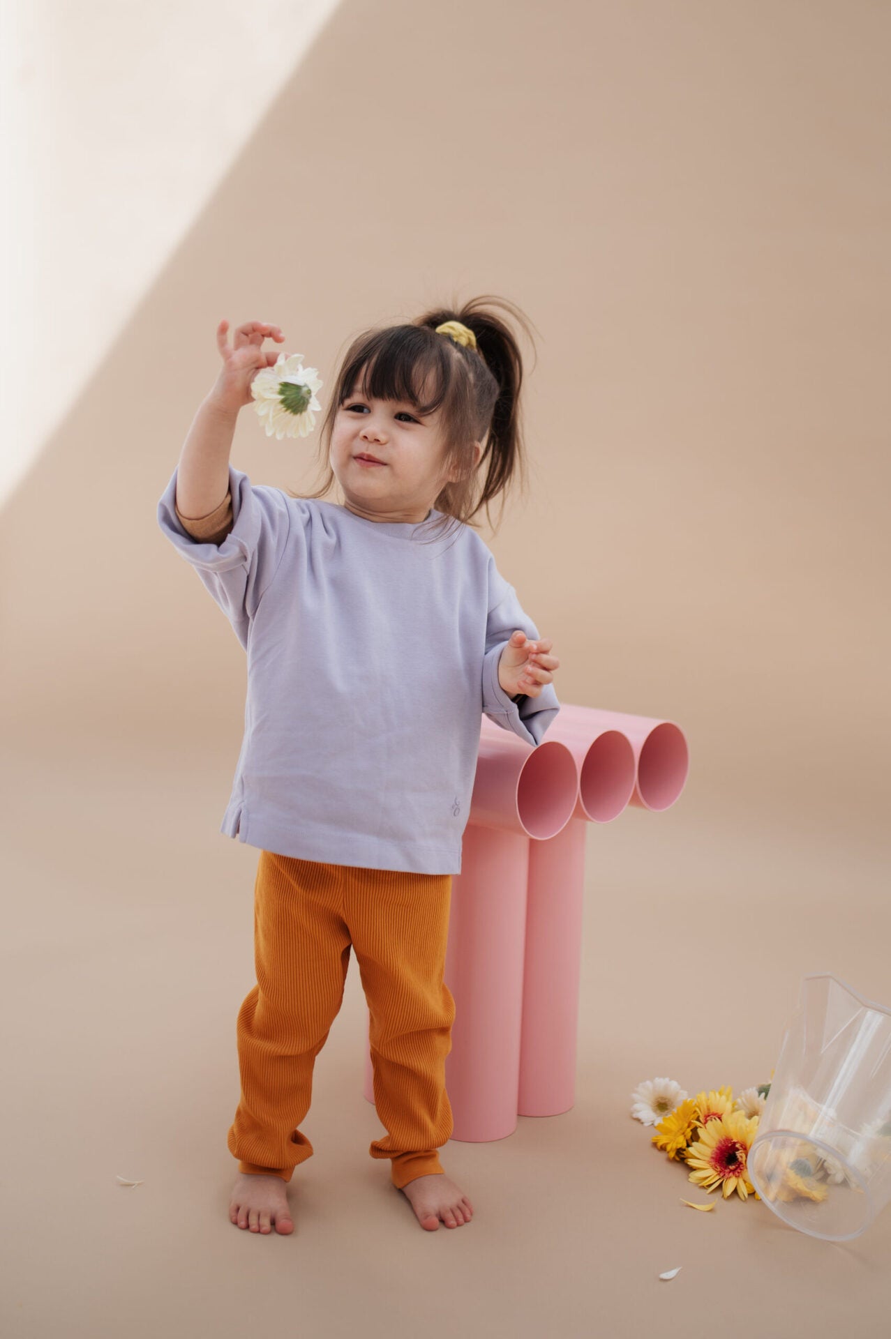 Rib Legging Orange Gold - BIG & BELG