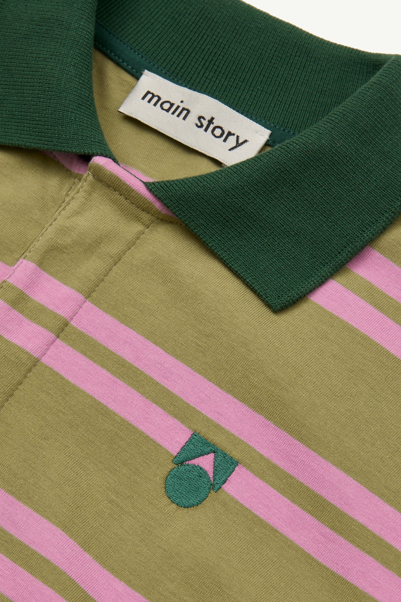 Polo Shirt - Cedar Stripe